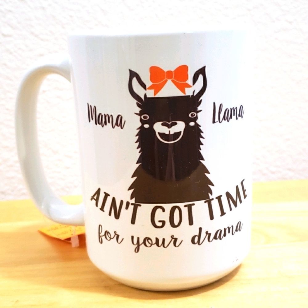 Coffee mug, Mamma llama....,